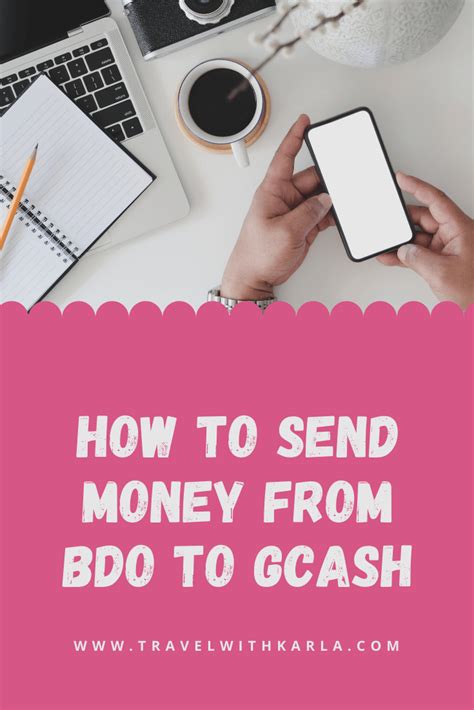 send money from bdo to gcash